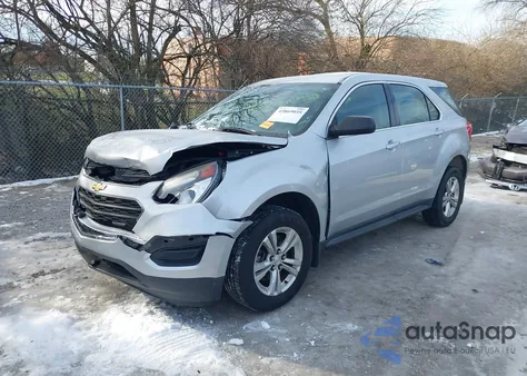 2017 Chevrolet Equinox Ls from USA, damaged, VIN 2GNALBEK8H1507981